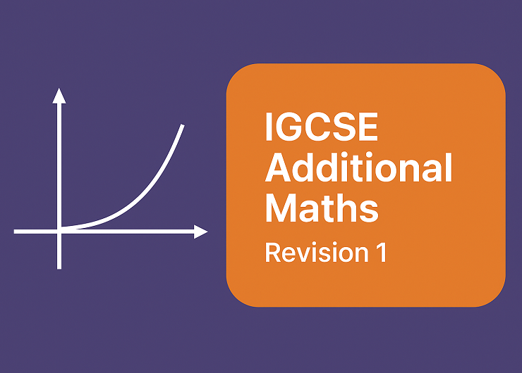 Cambridge IGCSE Additional Mathematics 0606 – Topical Questions Revision 1