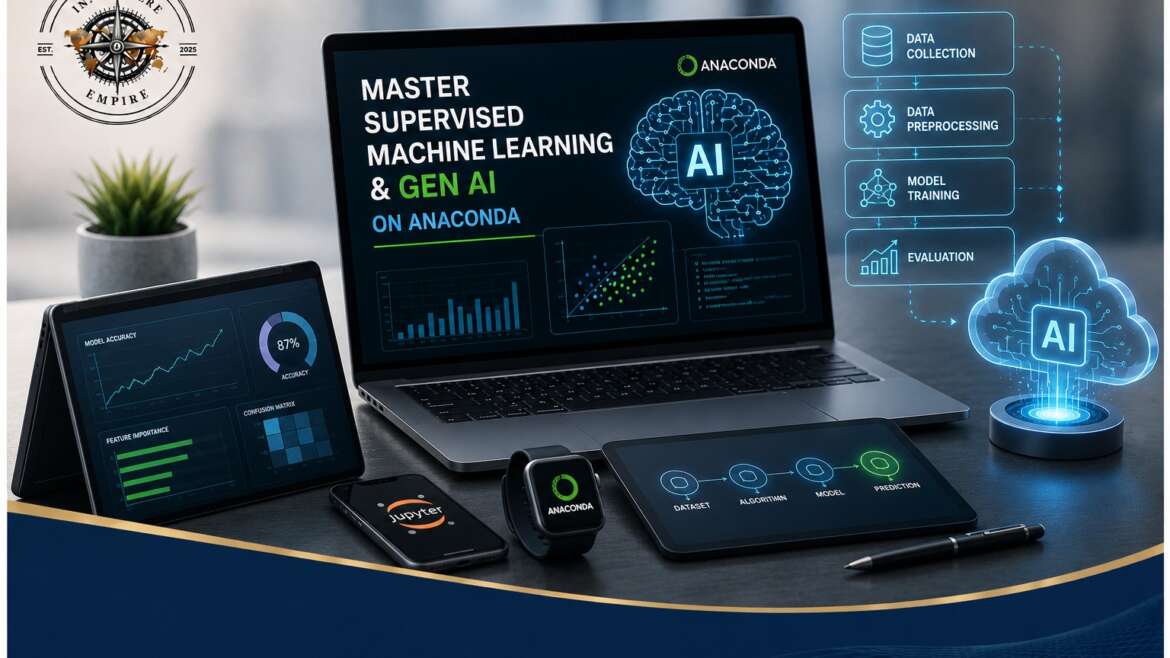 MASTER SUPERVISED MACHINE LEARNING & GENAI ON ANACONDA